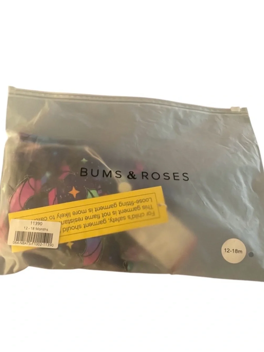 Bums and Roses cozy footed